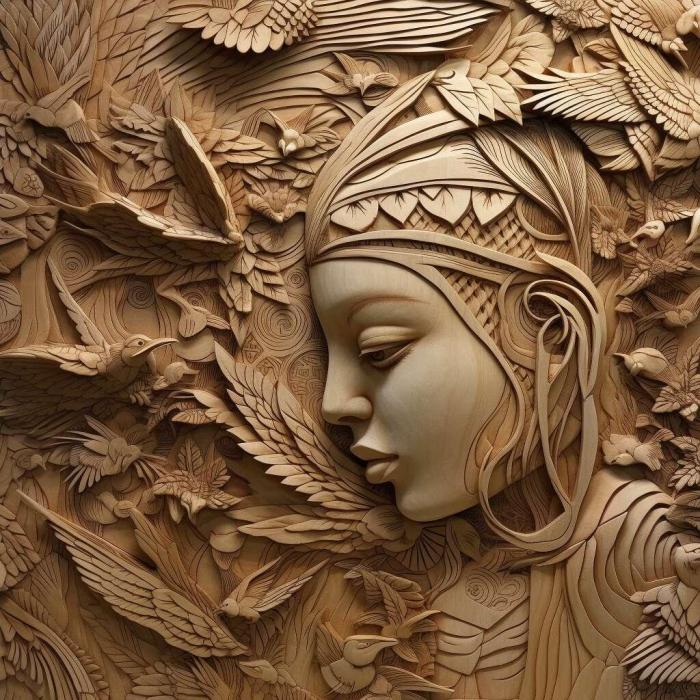 نموذج ثلاثي الأبعاد لآلة CNC 3D Art 